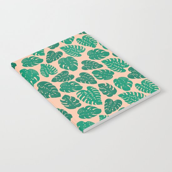 Cheese Plant - Trendy Hipster art for dorm decor, home decor, ferns, foliage, plants Notebook