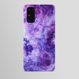 Purple Lavender Gold Tarantula Nebula Android Case