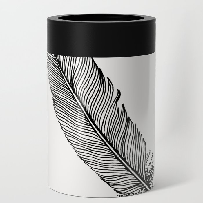 Quill Feather Can Cooler