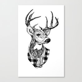 Mr Deer Canvas Print