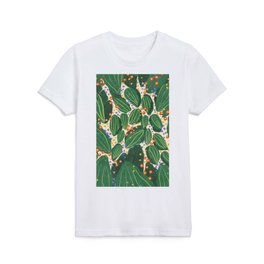 Magical garden leaves Kids T Shirt