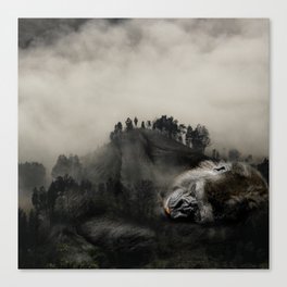 Gorilla Forest Canvas Print