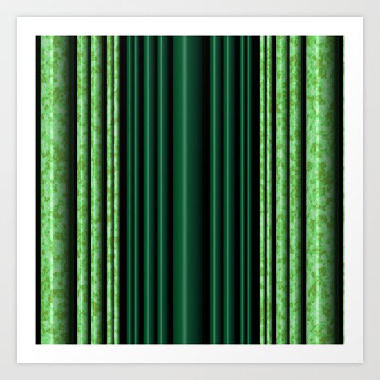 Jade/Green Art Print