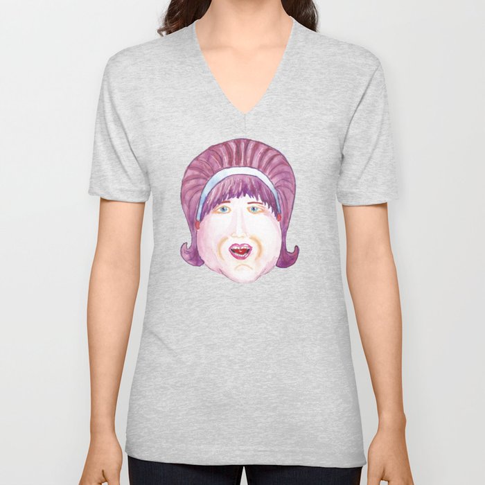 Edna, the hairstylist V Neck T Shirt