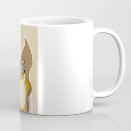 Squirrel Pattern Coffee Mug