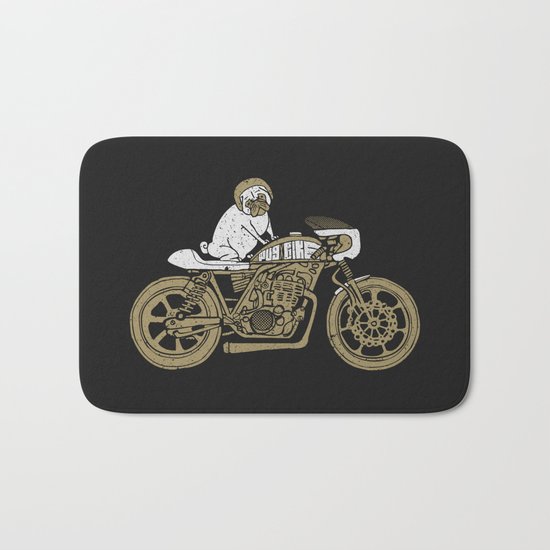 Let's Ride Bath Mat