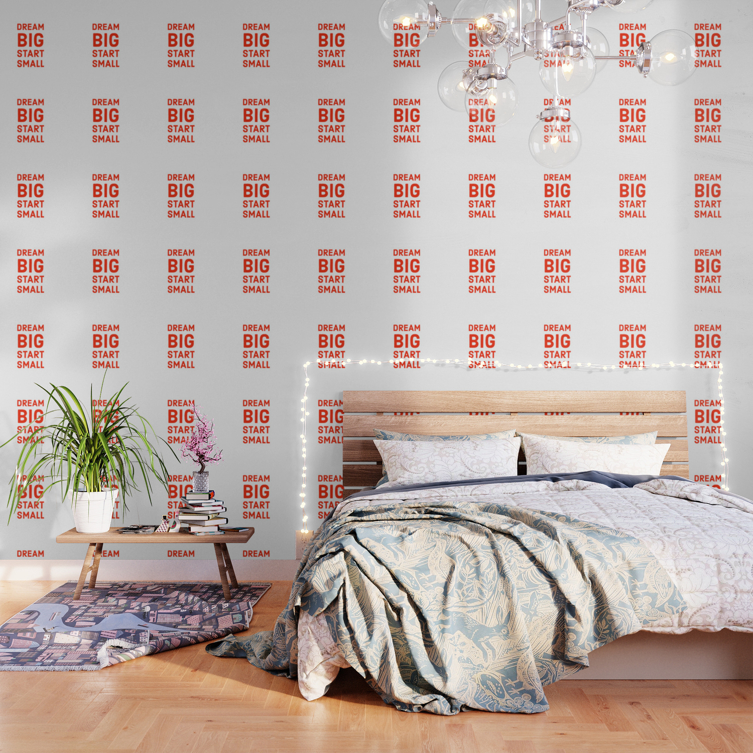 Dream Big Start Small Wallpaper By Myrainbowlove Society6