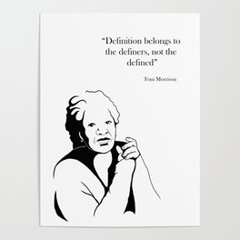 Toni Morrison Poster