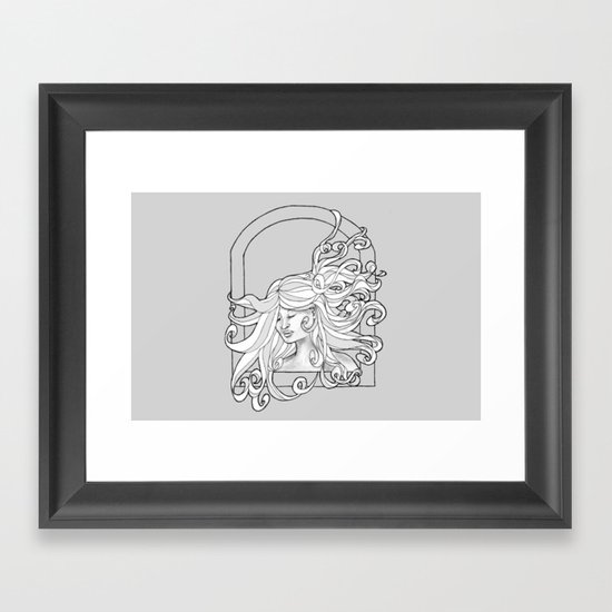 Open Window Framed Art Print