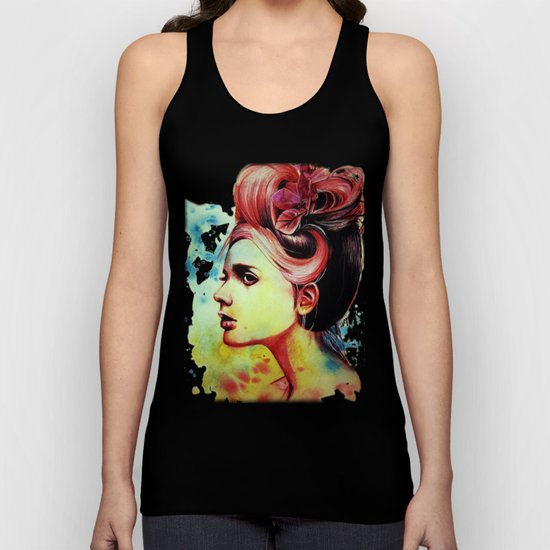 Crimson Unisex Tank Top