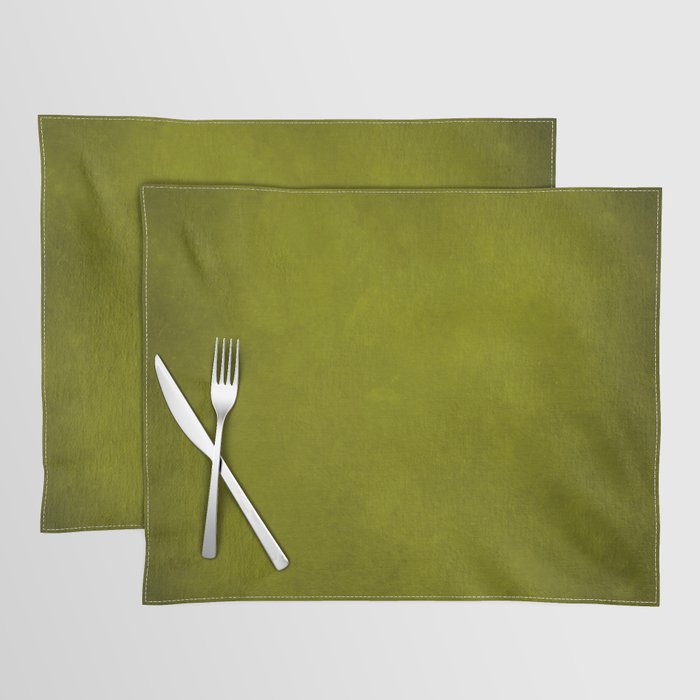 Olive green tones Placemat