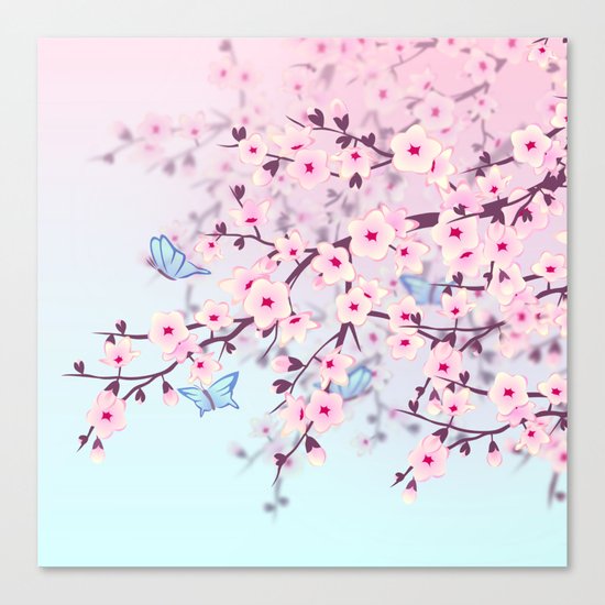 Cherry Blossoms Canvas Print