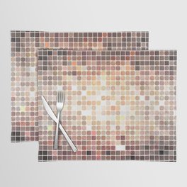 abstract background. gold mosaic. illustration digital. Placemat