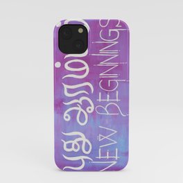 New Beginnings | Tamil & English iPhone Case