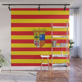 Flag of Aragon Wall Mural