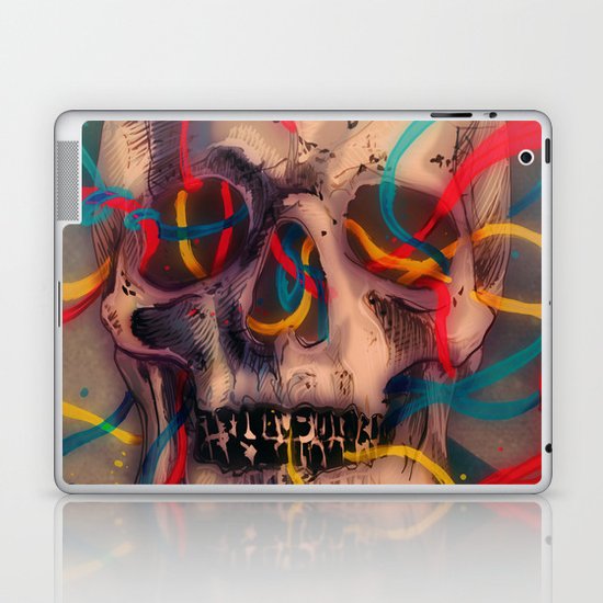 '' sad music plays '' Laptop & iPad Skin