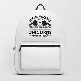 Social Worker Gifts Fabulous and Magical Like Unicorns Social Work Gifts Backpack | Socialworkshirt, Collage, Unicornlovershirt, Socialworkertshirt, Socialworkerill, Socialworkergifts, Socialworkermask, National, Socialworkergift, Socialworkershirt 