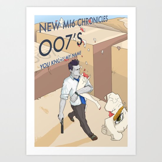 YOU KNOW MY NAME Art Print