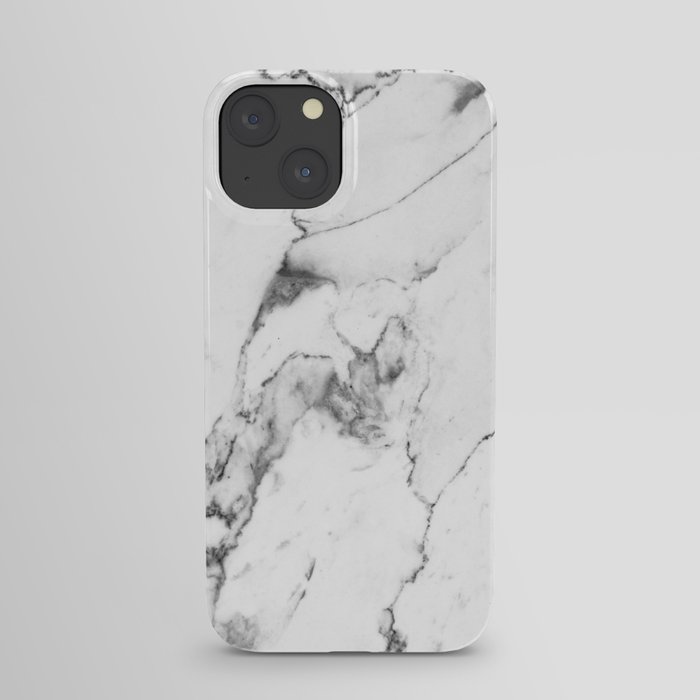 White Marble I iPhone Case