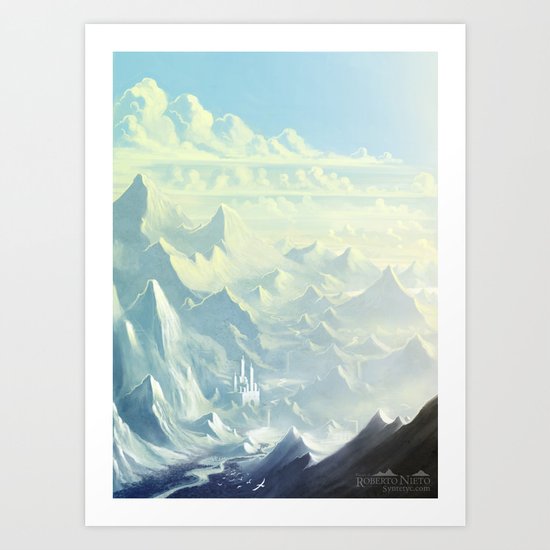 Winter Art Print