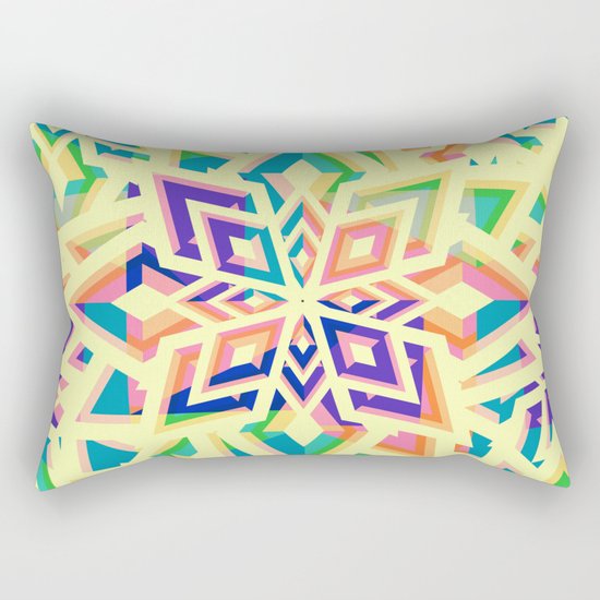 Decorative floral pattern for Christmas Rectangular Pillow