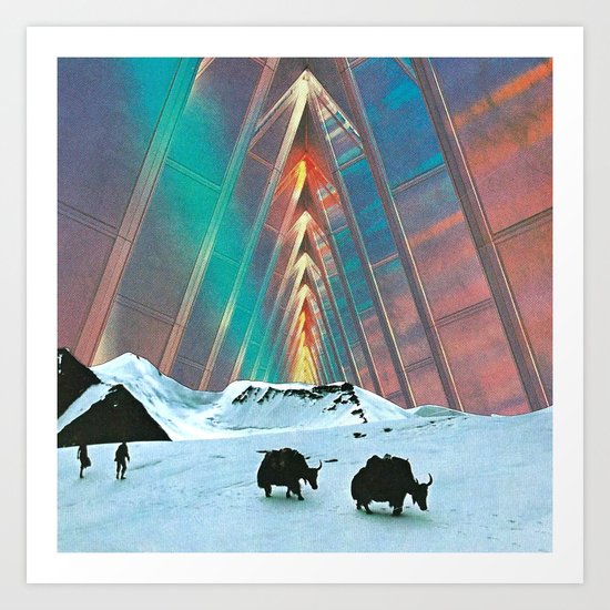 MILE 605 Art Print