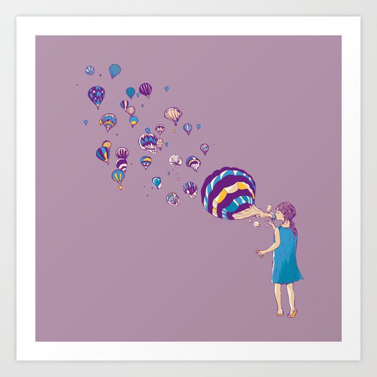 Amaze me Art Print