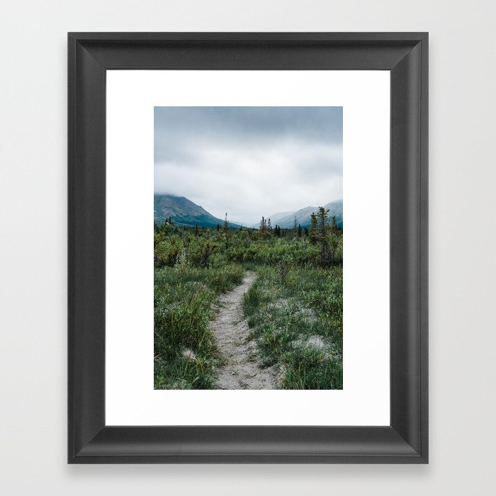 A Path More Traveled Framed Art Print