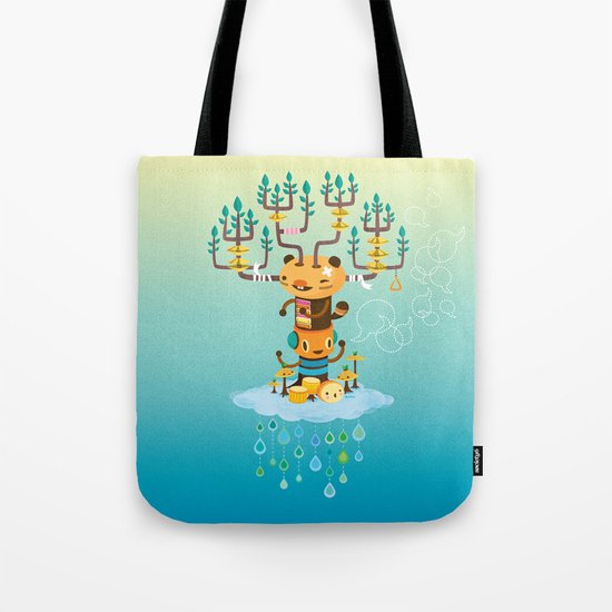 Cloud Music Tote Bag