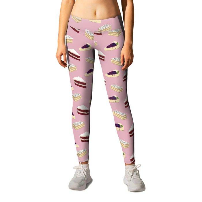 Only cakes 1 (Pink) Leggings
