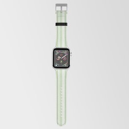Green Ticking Apple Watch Band