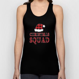 Christmas Squad Winter Holiday Pattern Christmas Unisex Tank Top