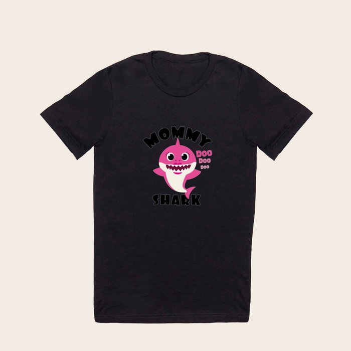 Mommy Shark Baby Shark Design T Shirt by TheDonOfTshirts Society6