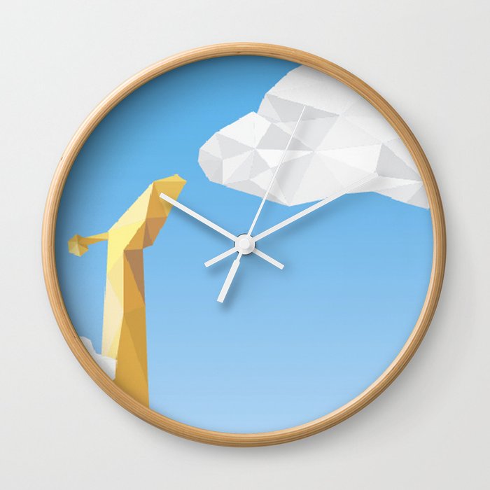 Into the cloud Wall Clock