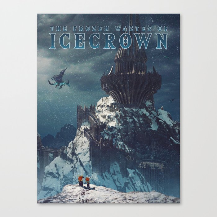 Icecrown (Novel) Canvas Print