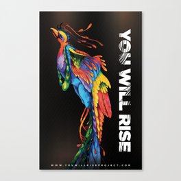 The Phoenix | You Will Rise Canvas Print
