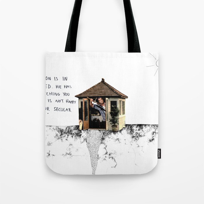Mel Gibson is in your shed Tote Bag