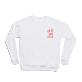 Southern Snark: Bless your heart (bright pink and orange) Crewneck Sweatshirt