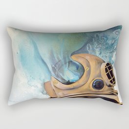 Deep Sea Diver #2 Rectangular Pillow