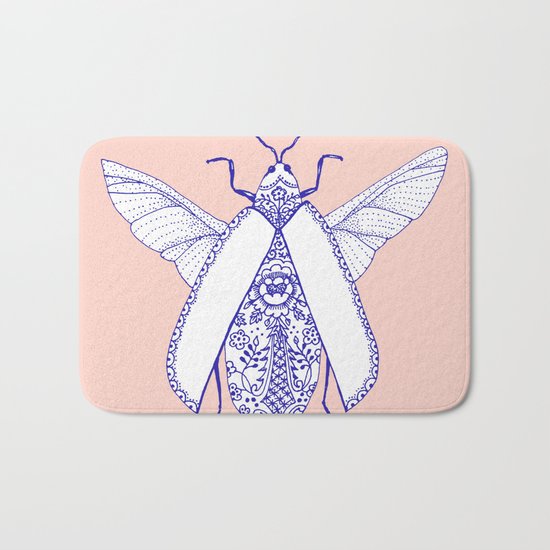 porcelaine bug Bath Mat