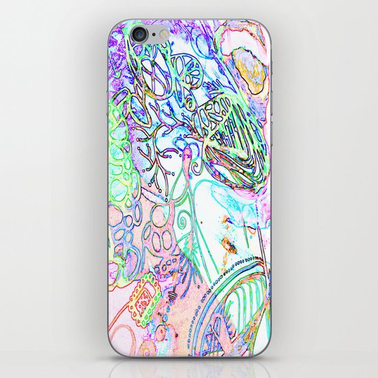 spec vertebraeyes iPhone & iPod Skin