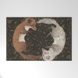 Foxes Welcome Mat