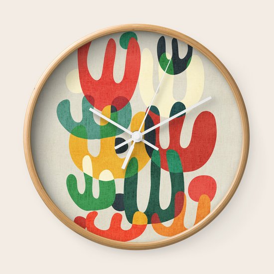 Cactus Wall Clock