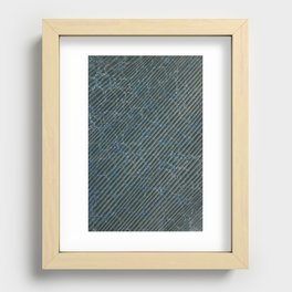 marble waves Recessed Framed Print