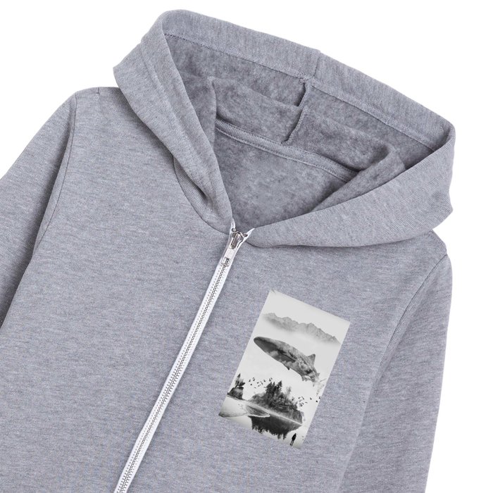 Whaleshark Island Kids Zip Hoodie