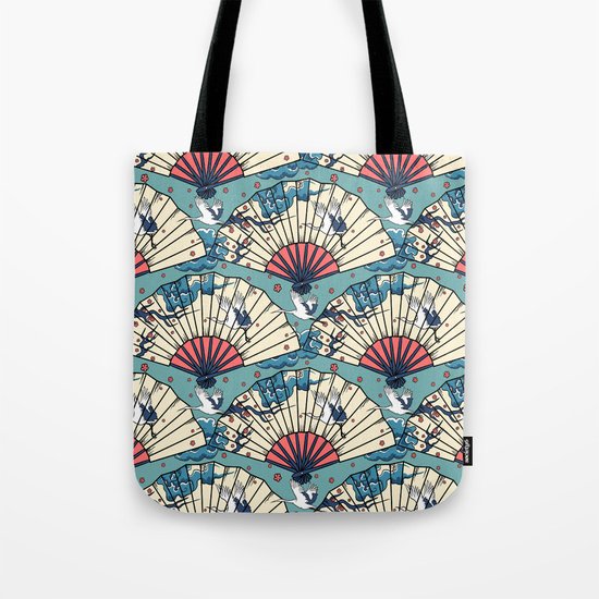 Oriental FanTasy Tote Bag