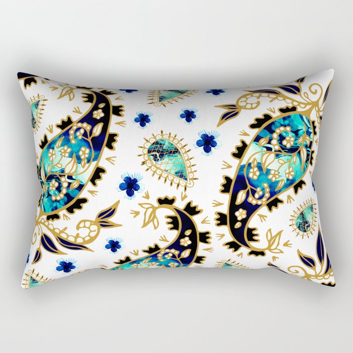 Paisley obsessions Rectangular Pillow