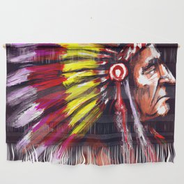 Native American Chief Wall Hanging