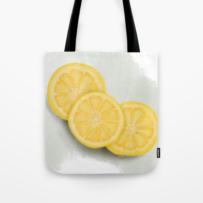 Lemon A Day Tote Bag