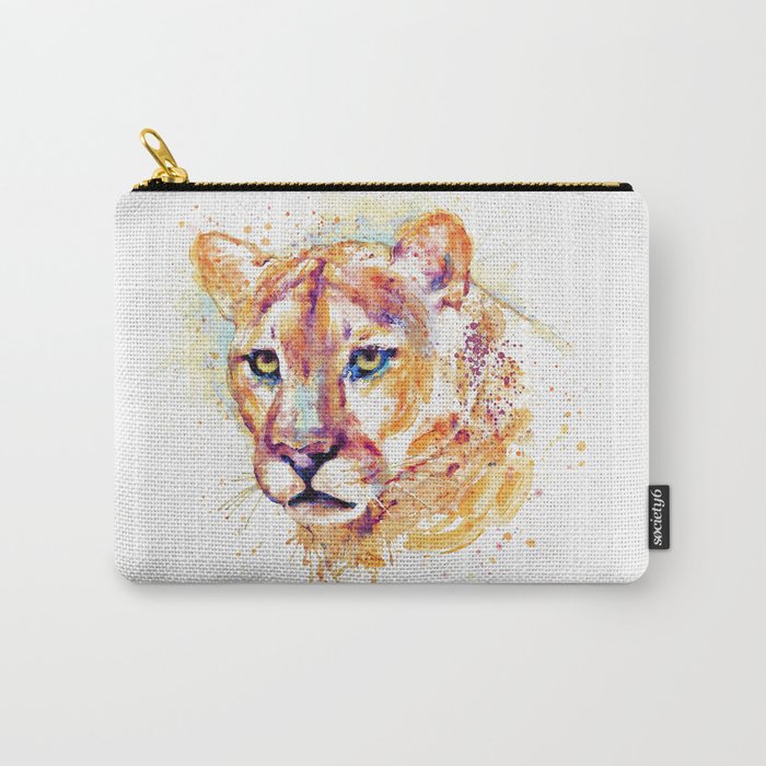 Cougar Head Carry-All Pouch